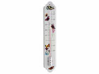 TFA® Thermometer, Breite: 9,2 cm, Metall - weiss