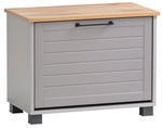 SCHILDMEYER Schuhbank &raquo;Jelda&laquo;, BxHxT: 62 x 47,2 x 34,1 cm, grau, Holzwerkstoff