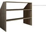 VCM Regal &raquo;Dacho &laquo;, BxHxL: 50 x 100 x 90 cm, Holzwerkstoff - braun