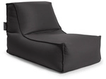 Sitting Point Sitzsack &raquo;Roll KORFU&laquo;, anthrazit, BxHxT: 65 x 100 x 65 cm - schwarz
