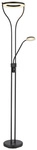 GLOBO LIGHTING Deckenfluter &raquo;EBRO&laquo;, inkl. LED, dimmbar - schwarz