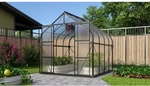 VITAVIA Gew&auml;chshaus, BxHxL: 26,35 x 254,5 x 258 cm - schwarz