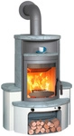 HARK Kaminofen &raquo;Avenso GT ECOplus&laquo;, naturstein, Stahl/Keramik, 8 kW,...