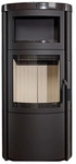 HARK Kaminofen &raquo;Vito WW GT ECOplus&laquo;, meteor-schwarz, Stahl, 8 kW,...