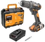 WORX Bohrer, &raquo;PowerShare&laquo;, 20V, schwarz-orange