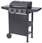 EL FUEGO Gasgrill &raquo;San Jose 3&laquo;, 3 Brenner, Grillfl&auml;che: 51,5 x 33,5 cm -...