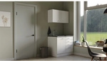Flex-Well Minik&uuml;che &raquo;Lucca&laquo;, mit E-Ger&auml;ten, Gesamtbreite: 100 cm,...