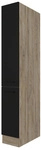 Flex-Well Apothekerschrank &raquo;Capri&laquo;, Breite: 30 cm, schwarz