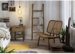 SIT Nachtkonsole &raquo;ROMANTEAKA&laquo;, Teak/Peddigrohr-geflecht, 1-t&uuml;rig - braun