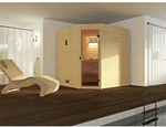WEKA Ecksauna &raquo;Valida Eck 1.8&laquo;, ohne Ofen, BxHxT: 189 x 203,5 x 172 cm - braun