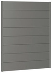 BIOHORT Wandpaneel, Stahlblech, feuerverzinkt/lackiert - grau