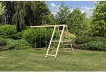 KARIBU Schaukelanbau &raquo;Lotti, Danny, Luis&laquo;, Holz, BxHxT: 308 x 213 x 264 cm - beige