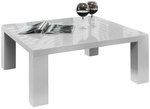 SalesFever Couchtisch, BxH: 90 x 40 cm, Mitteldichte Faserplatte (MDF) - weiss