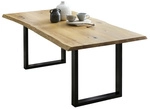 SalesFever Esstisch &raquo;Tisch&laquo;, BxT: 166 x 90 cm, metall|holz - beige