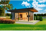 LASITA MAJA Gartenhaus &raquo;Domeo&laquo;, Holz, BxHxT: 590 x 258,4 x 590 cm (Au&szlig;enma&szlig;e)