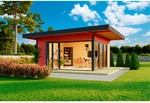 LASITA MAJA Gartenhaus &raquo;Domeo&laquo;, Holz, BxHxT: 590 x 258,4 x 590 cm (Au&szlig;enma&szlig;e)
