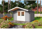 LASITA MAJA Gartenhaus &raquo;Viljandi 34&laquo;, Holz, BxHxT: 339,7 x 245,1 x 445 cm