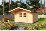 LASITA MAJA Gartenhaus &raquo;Viljandi 34&laquo;, Holz, BxHxT: 339,7 x 245,1 x 445 cm