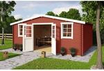 LASITA MAJA Gartenhaus &raquo;Wels 5&laquo;, Holz, BxHxT: 548,8 x 245,1 x 420 cm (Au&szlig;enma&szlig;e