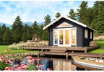 LASITA MAJA Blockbohlenhaus &raquo;Caroline&laquo;, BxHxT: 489,9 x 330,6 x 675 cm...
