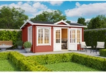 LASITA MAJA Blockbohlenhaus &raquo;Windsor&laquo;, BxHxT: 440 x 239,4 x 340,2 cm...