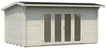 PALMAKO Blockbohlenhaus &raquo;Ines&laquo;, Holz, BxHxT: 524 x 249 x 300 cm (Au&szlig;enma&szlig;e inkl.