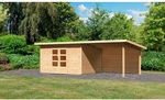 KARIBU Gartenhaus &raquo;Northeim&laquo;, Holz, BxHxT: 664 x 229,5 x 309 cm (Au&szlig;enma&szlig;e...
