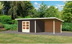 KARIBU Gartenhaus &raquo;Northeim&laquo;, Holz, BxHxT: 664 x 229,5 x 309 cm (Au&szlig;enma&szlig;e inkl.