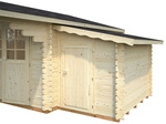 PALMAKO Anbau, Fichtenholz, natur - beige