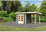 KARIBU Gartenhaus &raquo;Kandern&laquo;, BxHxT: 276 x 222 x 273 cm (Au&szlig;enma&szlig;e inkl.