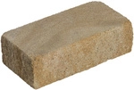 Mr. GARDENER Mauerstein &raquo;Monza Grande&laquo;, Beton, Beschichtet - beige