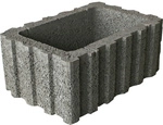 EHL Ratioflor, BxHxL: 60 x 25 x 40 cm, Beton - grau