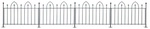 FLORAWORLD Quick-Zaunfeld, HxLxT: 84,5 x 132 x 5 cm, Stahl, anthrazit - grau