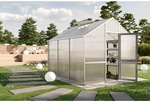 KGT Gew&auml;chshaus &raquo;Dahlie&laquo;, 9,59 m&sup2;, silberfarben