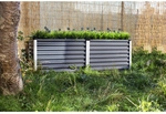 VITAVIA Hochbeet &raquo;Meta 630&laquo;, BxHxL: 96,2 x 63,2 x 187,7 cm, Zincalume&reg; - grau