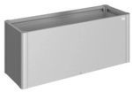 BIOHORT Pflanzbeet &raquo;Belvedere MIDI&laquo;, silber-metallic, Metall - silberfarben