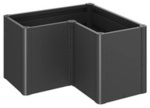 BIOHORT Pflanzbeet &raquo;Belvedere MIDI&laquo;, dunkelgrau-metallic, Metall