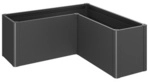 BIOHORT Pflanzbeet &raquo;Belvedere MIDI&laquo;, dunkelgrau-metallic, Metall