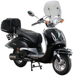 ALPHA MOTORS Motorroller &raquo;Retro Firenze&laquo;, 50 cm&sup3;, Verbrauch: ca. 2,5 l/100 km -