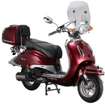 ALPHA MOTORS Motorroller &raquo;Retro Firenze&laquo;, 125 cm&sup3;, Verbrauch: ca. 3,0 l/100 km -