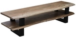SIT Lowboard &raquo;ALBERA&laquo;, Akazienholz/Metall - braun