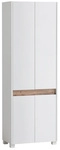 SCHILDMEYER Schuhschrank &raquo;Cosmo&laquo;, BxHxL: 33 x 164,5 x 56,9 cm, wei&szlig;, Holzwerkstoff