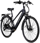 Z&Uuml;NDAPP E-Bike Damen, 28 zoll, 24-Gang - schwarz