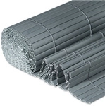 WINDHAGER Zaunblende &raquo;Presidio&laquo;, 0,9x3m PVC, anthrazit - grau