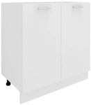 VCM Schrank &raquo;Esilo&laquo;, BxHxL: 80 x 82 x 46 cm - weiss