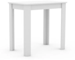 VCM Esstisch &raquo;Esal&laquo;, BxHxT: 80 x 76 x 50 cm, Holz - weiss