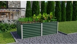 VITAVIA Hochbeet &raquo;Meta 630&laquo;, BxHxL: 96,17 x 63,2 x 187,68 cm, Zincalume/Aluminium -
