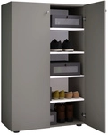 VCM Schuhschrank &raquo;Lona&laquo;, BxHxL: 39 x 110 x 70 cm, Holzwerkstoff - grau
