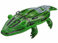 HAPPY PEOPLE Floater »Krokodil«, grün, Kunststoff - gruen