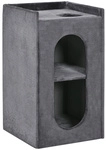 PawHut Kratztonne, LxBxH: 45 x 45 x 81 cm - grau